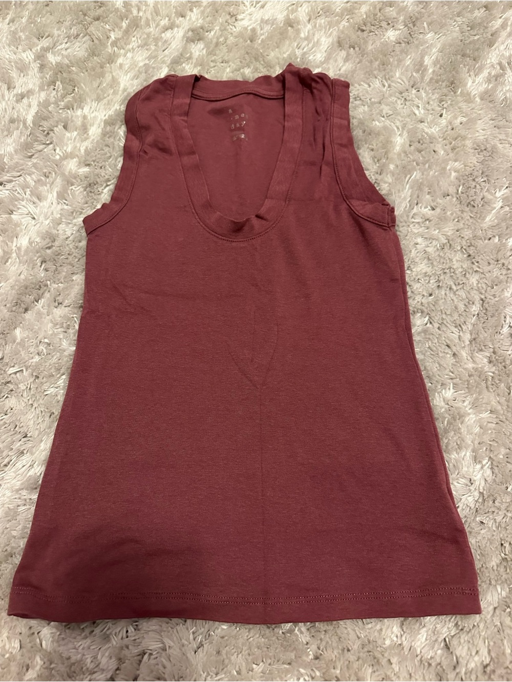 a new day Women's Scoop Neck Tank Top - Burgundy
